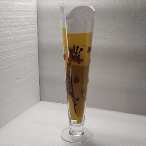 Ritzenhoff Beer Glass Giraffe Art By Itamar Harari 2008